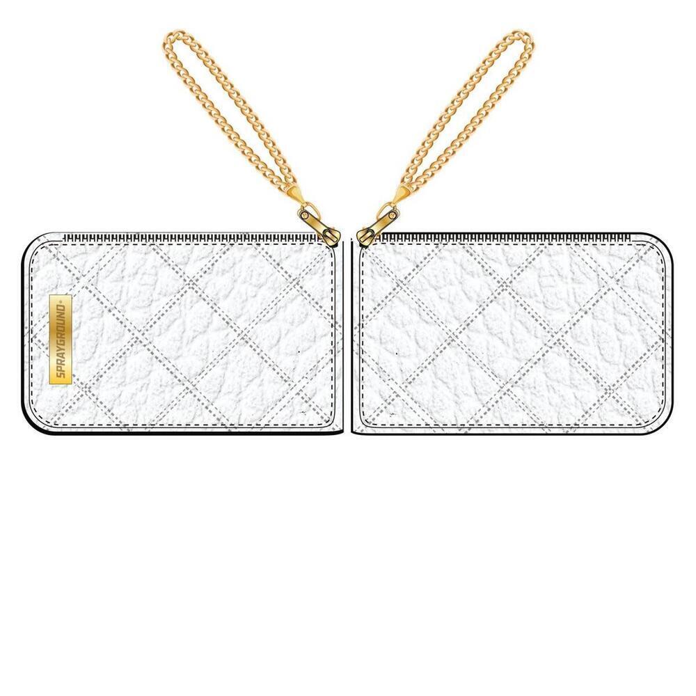 Sprayground Riviera White Gold Wallet
